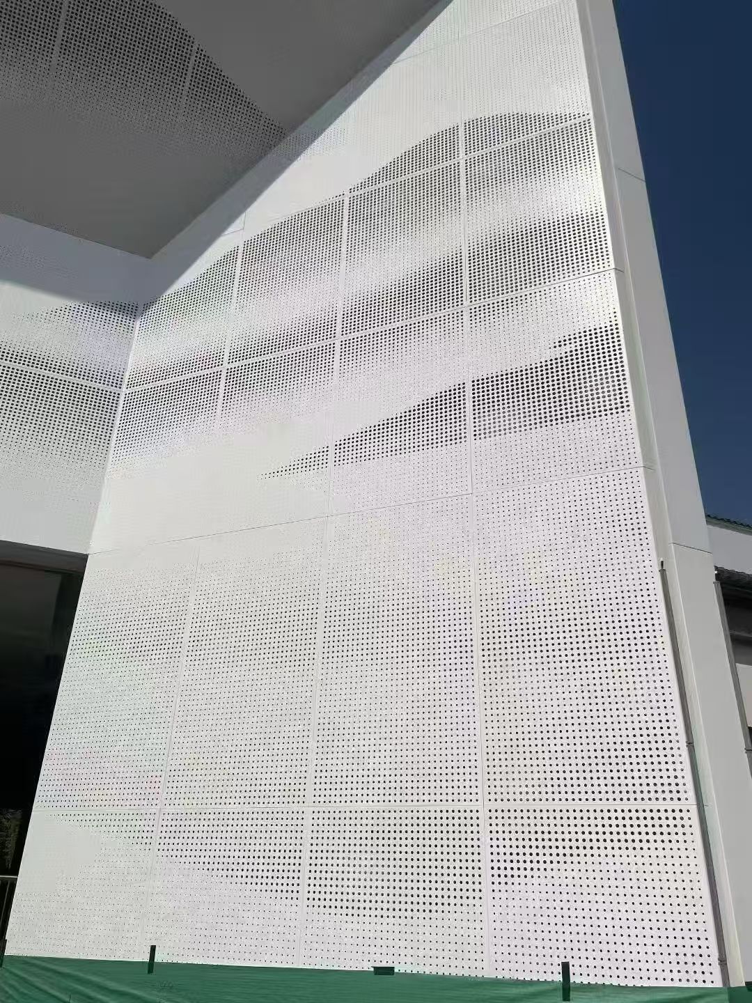 冲孔板的装饰效果