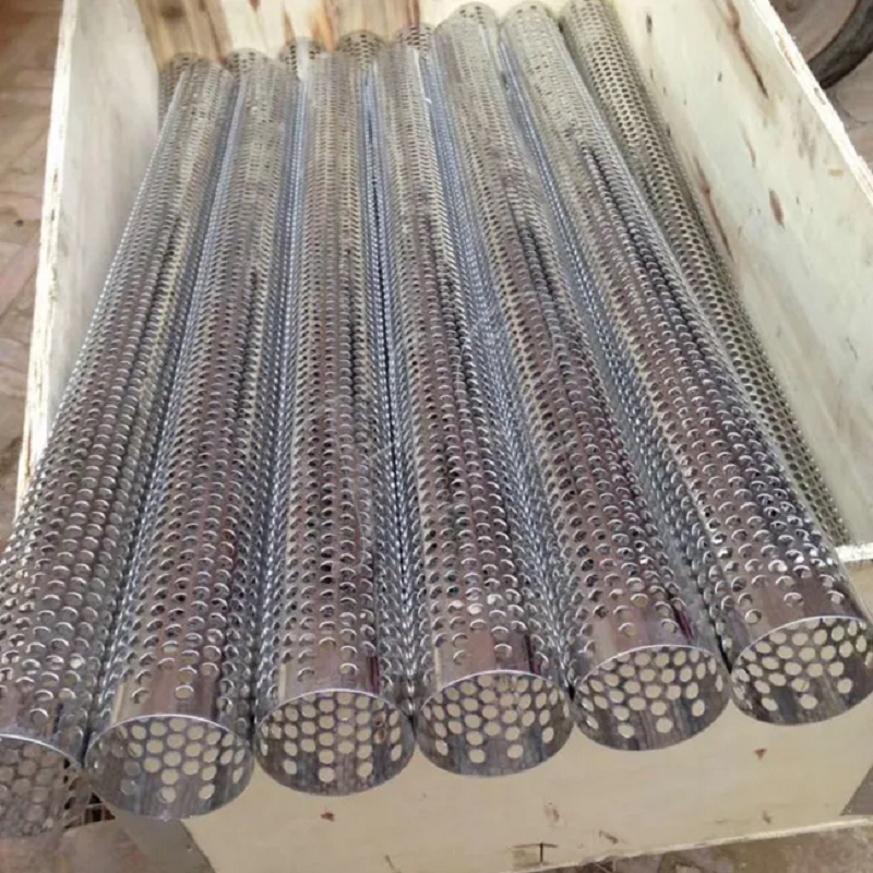 圆形冲孔过滤桶