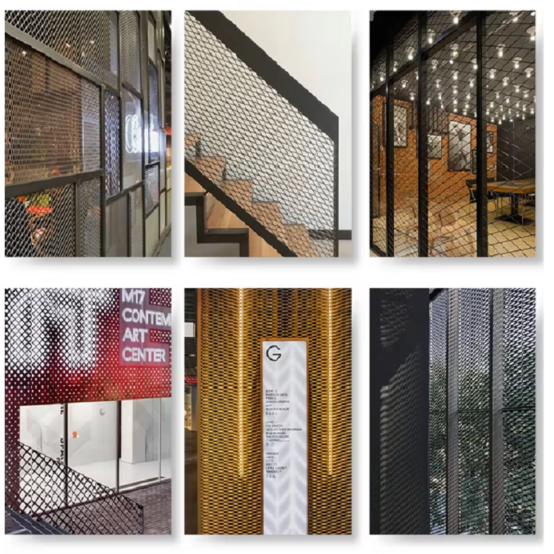 建筑钢板网幕墙效果展示